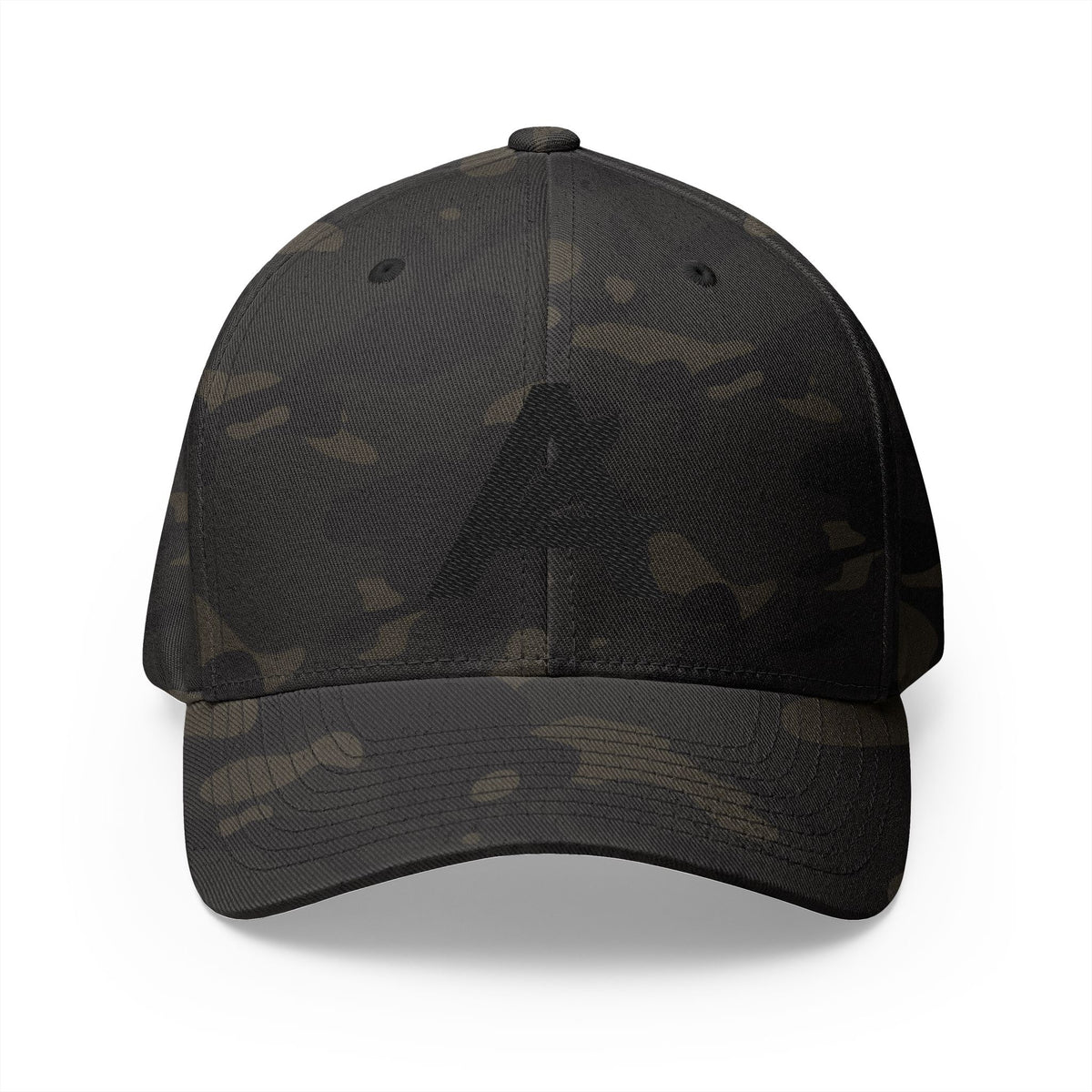 Embroidered 'A' Logo Structured Cap — Minimalist Baseball Hat