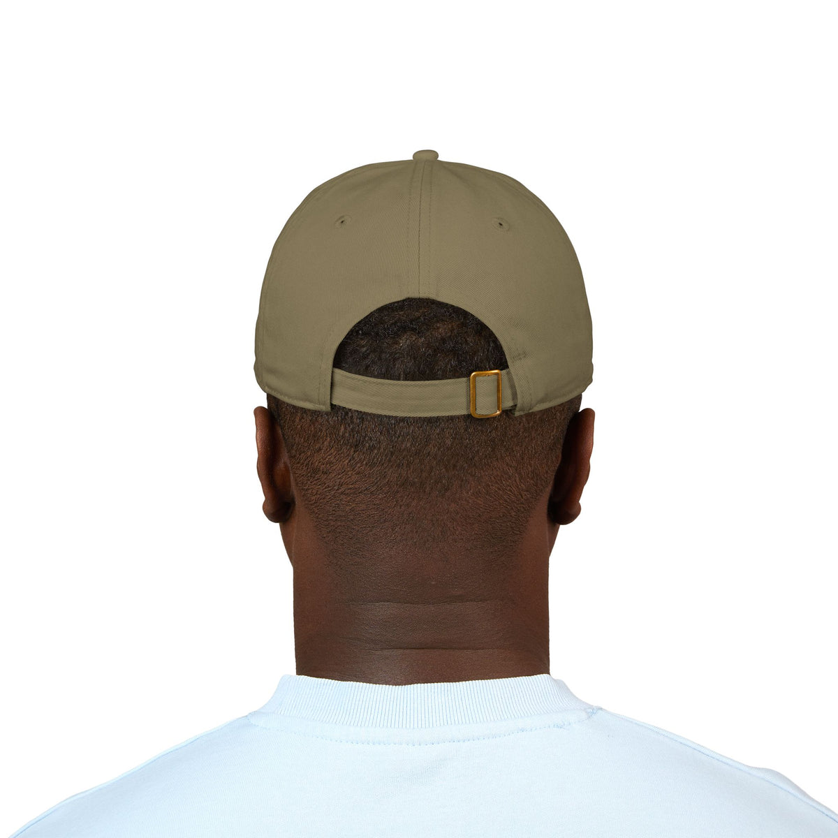Embroidered Red Mosaic 'A' Organic Baseball Cap
