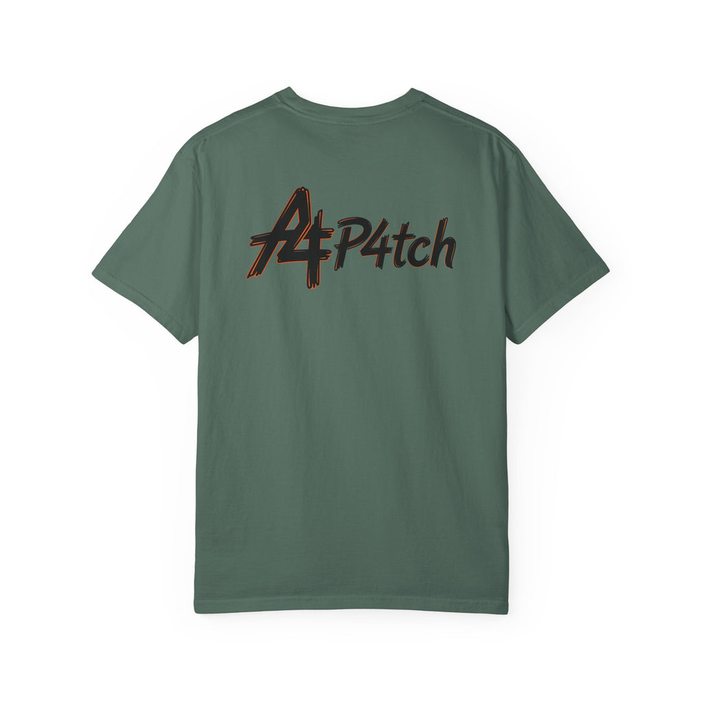 T-shirt p4tch Logo A – Emblème poitrine & logo dos