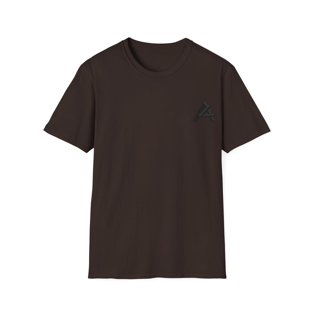 Minimalist 'PATCH' Logo T-Shirt — Chest Monogram & Back Text Tee