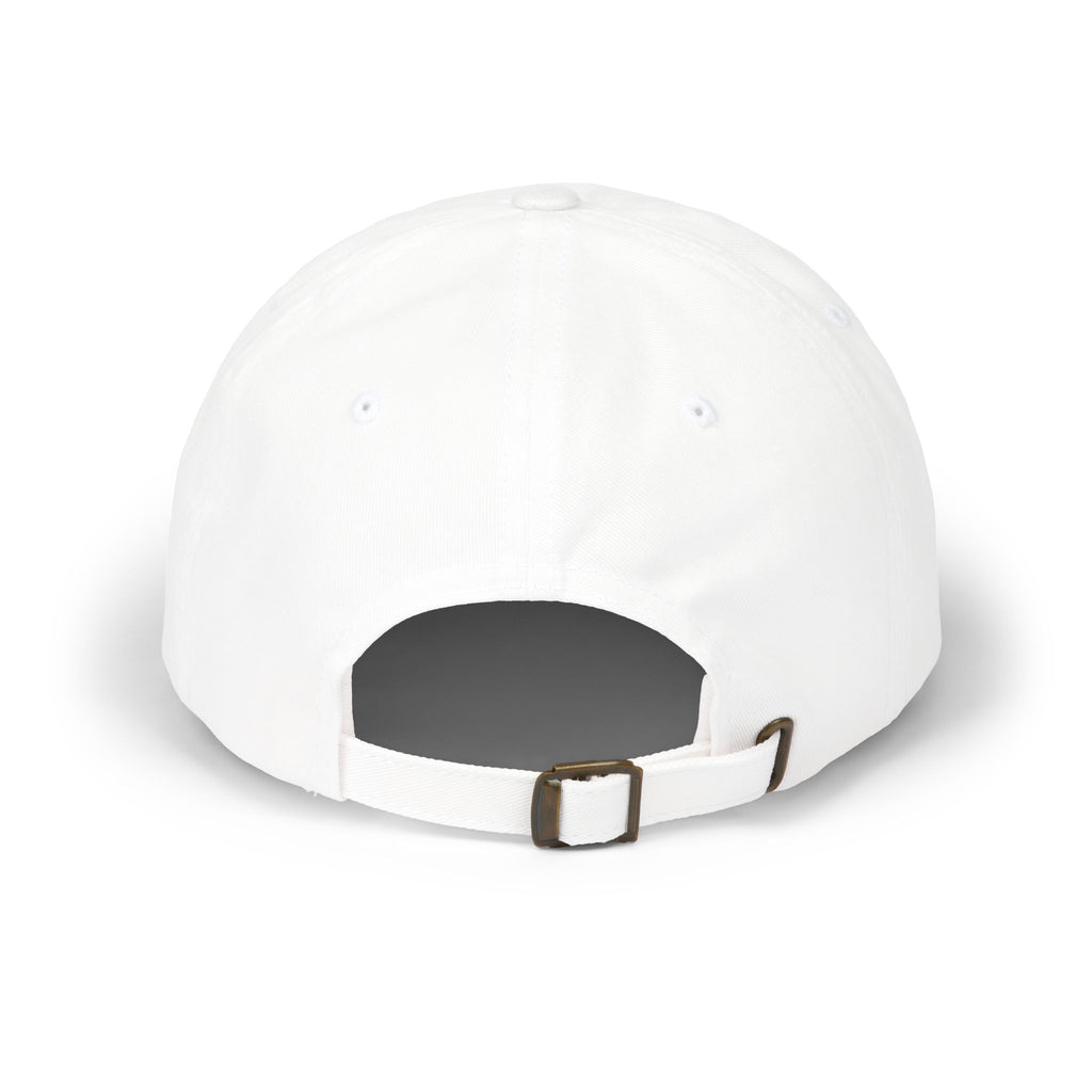 Dad Cap — Minimal Black 'A' Logo Embroidered Baseball Hat