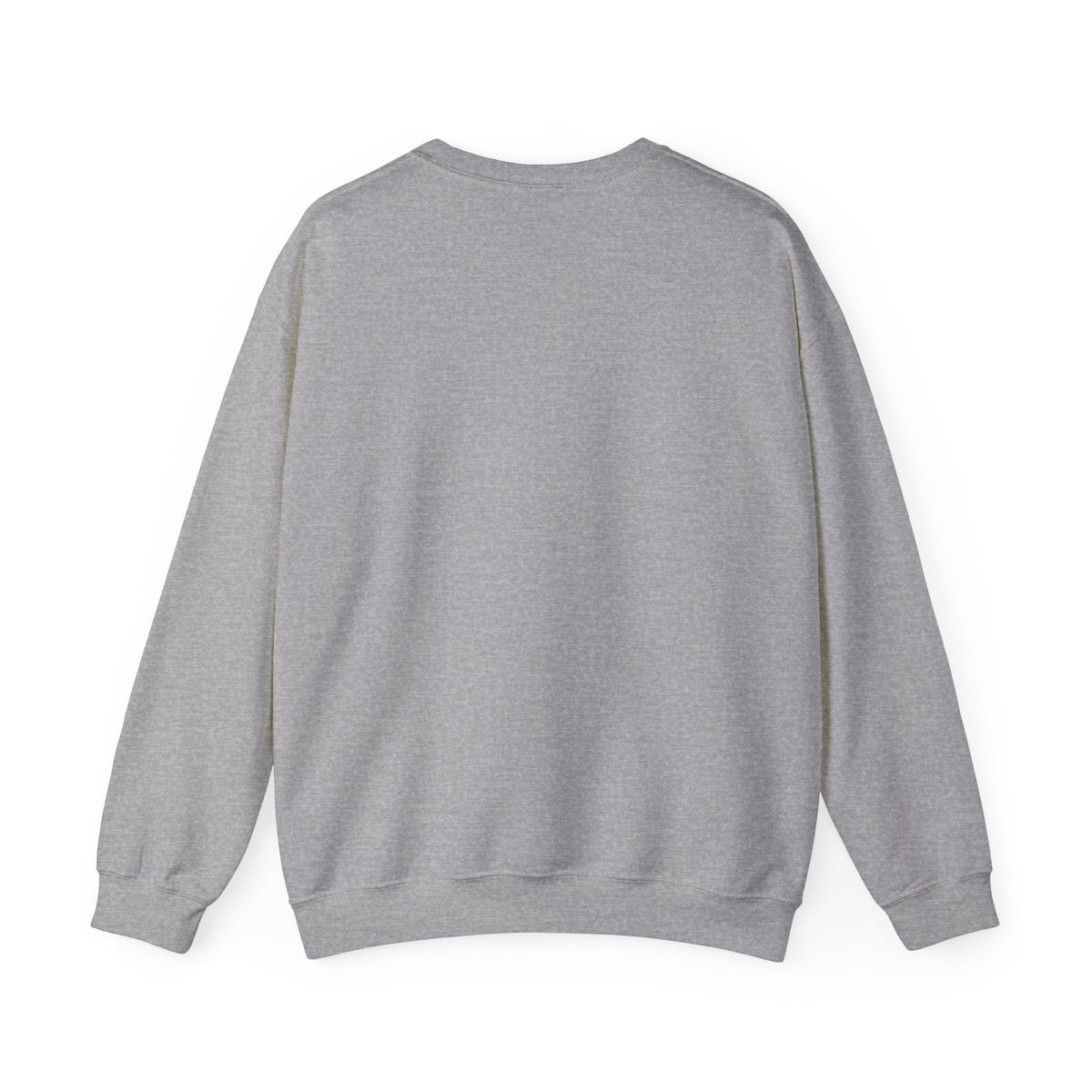 Minimalist A Logo Crewneck Sweatshirt – Small Chest Emblem, Casual White Pullover