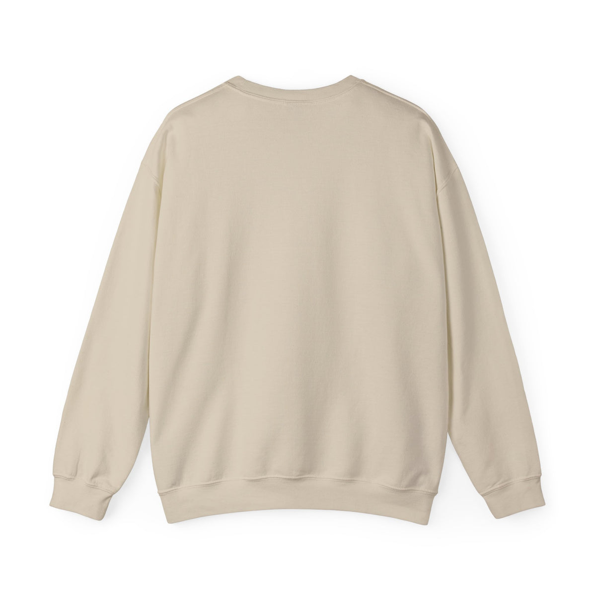 Minimalist A Logo Crewneck Sweatshirt – Small Chest Emblem, Casual White Pullover