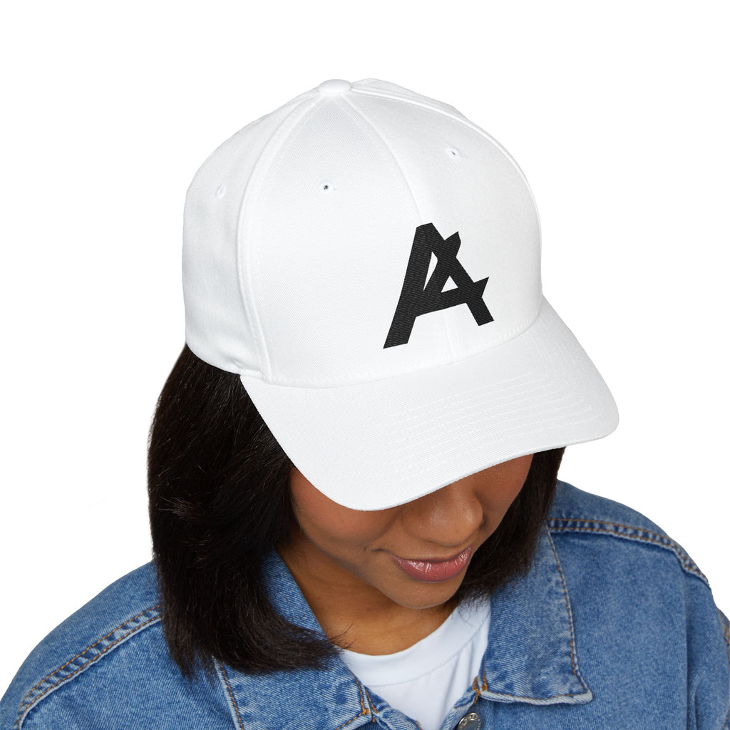 Embroidered 'A' Logo Structured Cap — Minimalist Baseball Hat