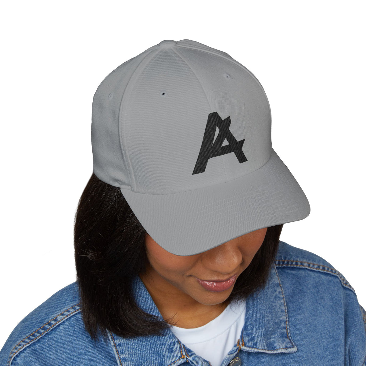 Embroidered 'A' Logo Structured Cap — Minimalist Baseball Hat