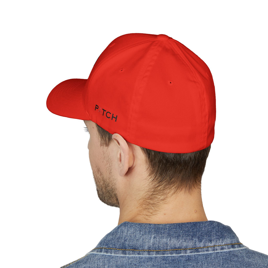 Embroidered 'A' Logo Structured Cap — Minimalist Baseball Hat