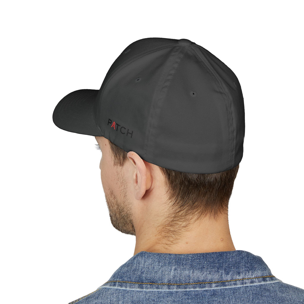 Embroidered 'A' Logo Structured Cap — Minimalist Baseball Hat