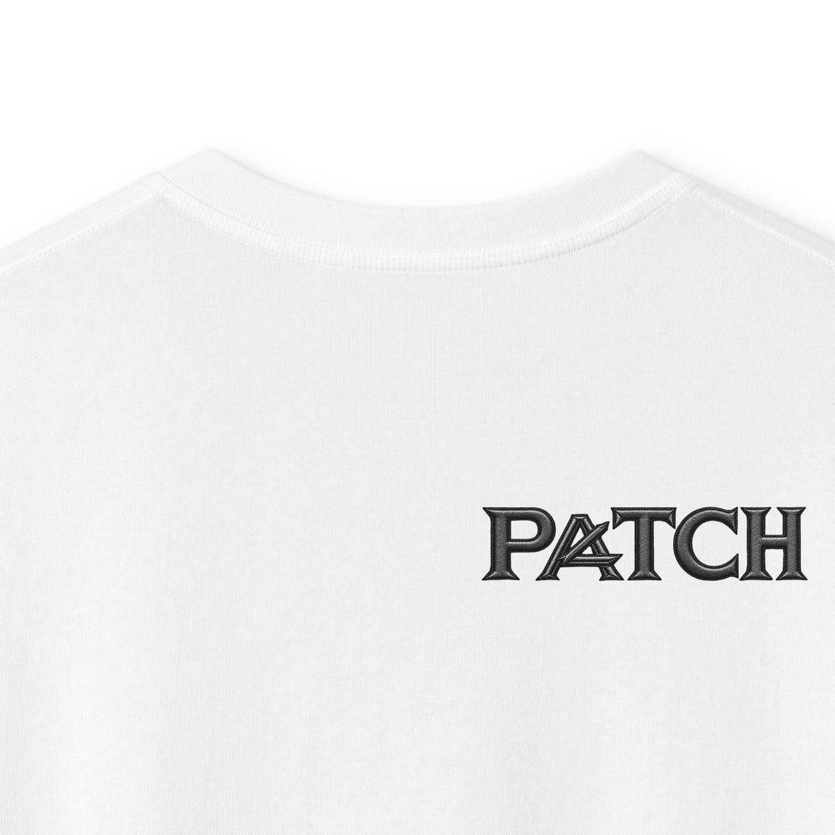Kids Tee — Bold 'A' Chest Logo & 'PATCH' Back Graphic, Casual Youth Shirt