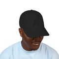 Embroidered Organic Baseball Cap — Minimal 'A' Front & PATCH Back
