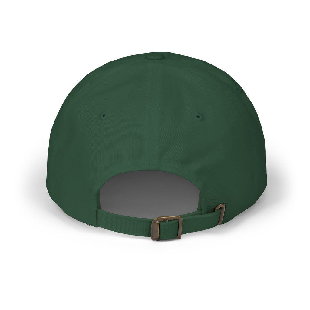 Dad Cap — Minimal Black 'A' Logo Embroidered Baseball Hat
