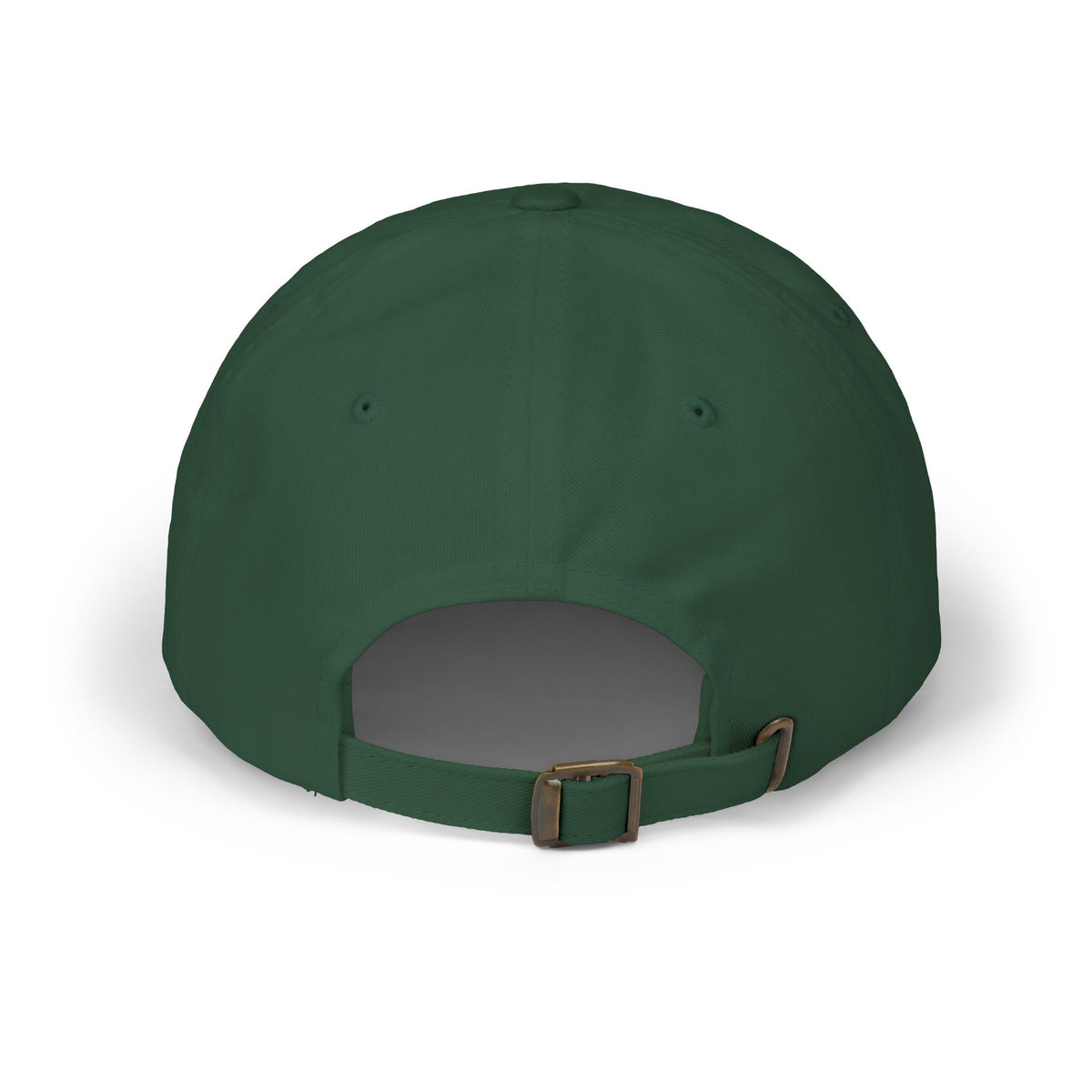 Dad Cap — Minimal Black 'A' Logo Embroidered Baseball Hat