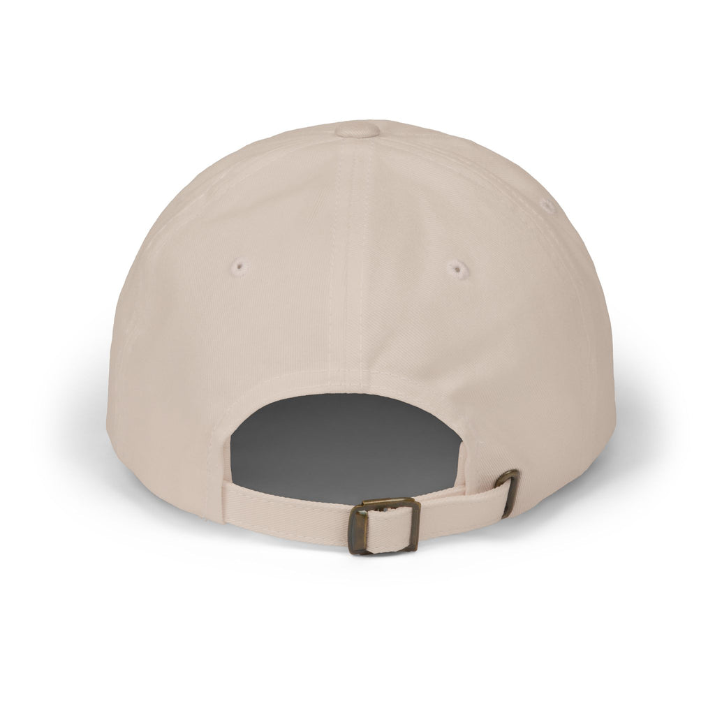 Dad Cap — Minimal Black 'A' Logo Embroidered Baseball Hat