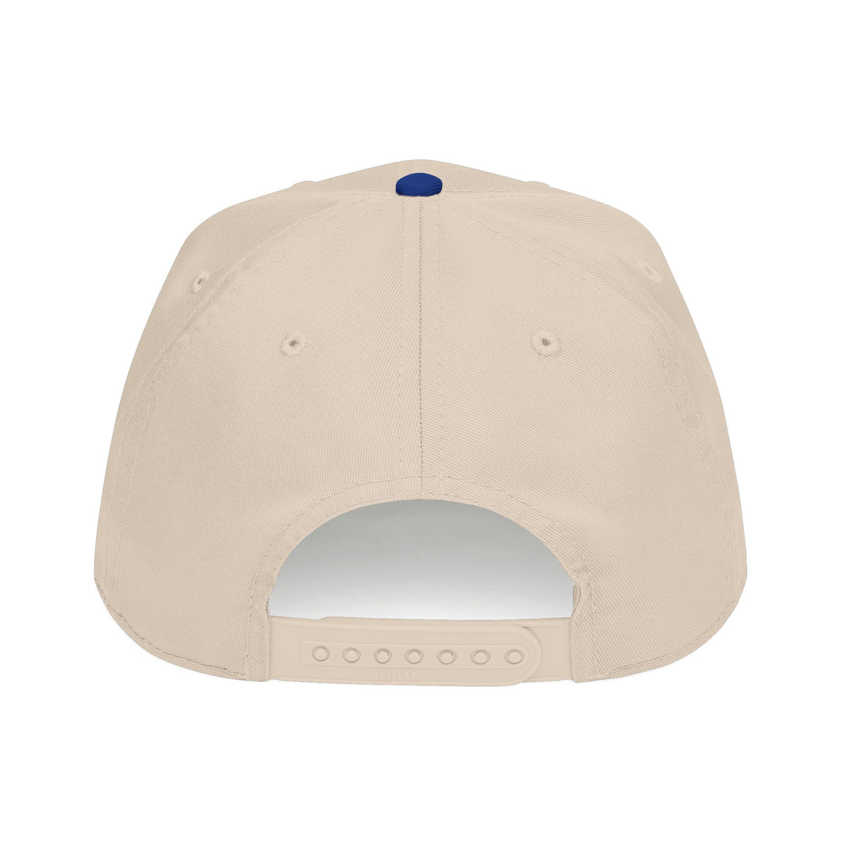 Mid Profile Baseball Cap — Embroidered 'A' Logo Two-Tone Cap