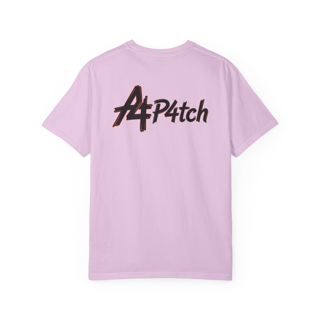 T-shirt p4tch Logo A – Emblème poitrine & logo dos