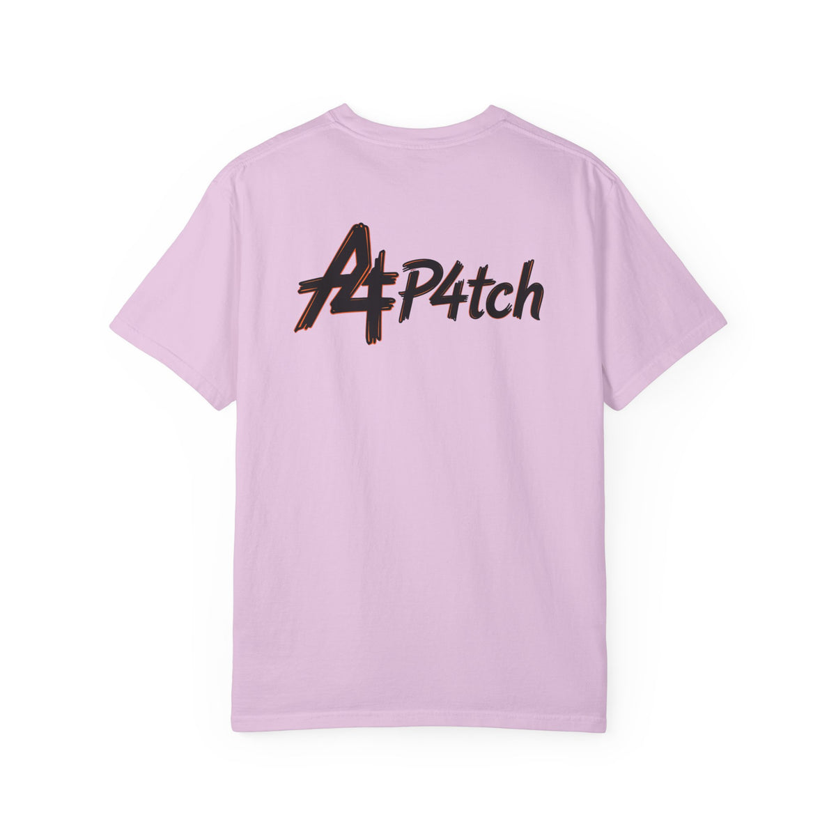 T-shirt p4tch Logo A – Emblème poitrine & logo dos