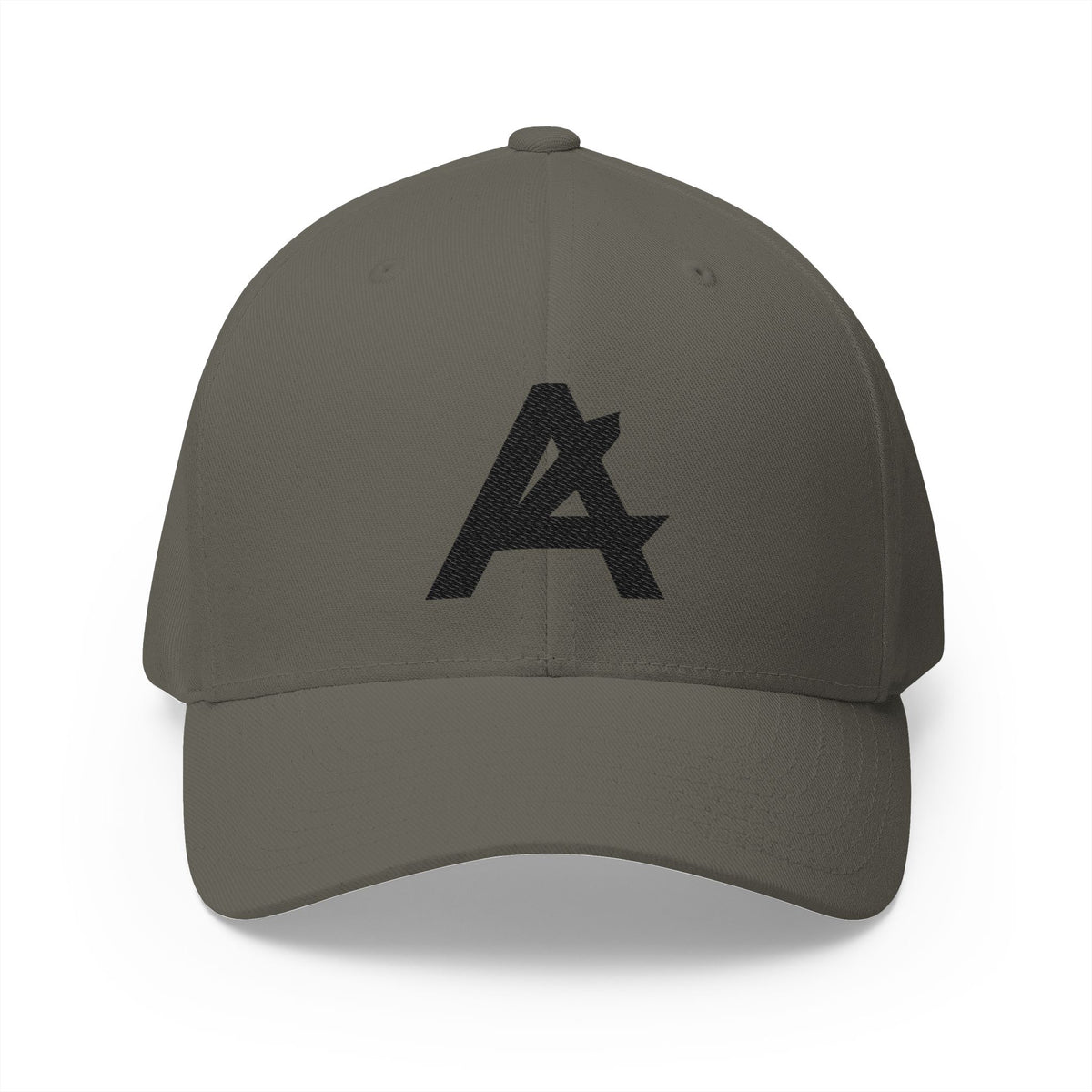 Embroidered 'A' Logo Structured Cap — Minimalist Baseball Hat